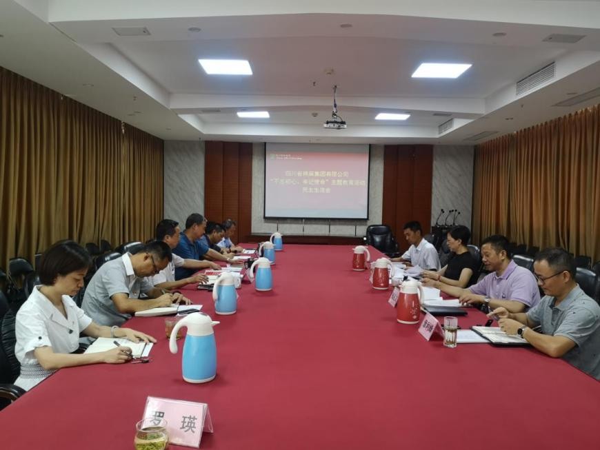 集團公司召開“不忘初心、牢記使命”主題教育活動民主生活會